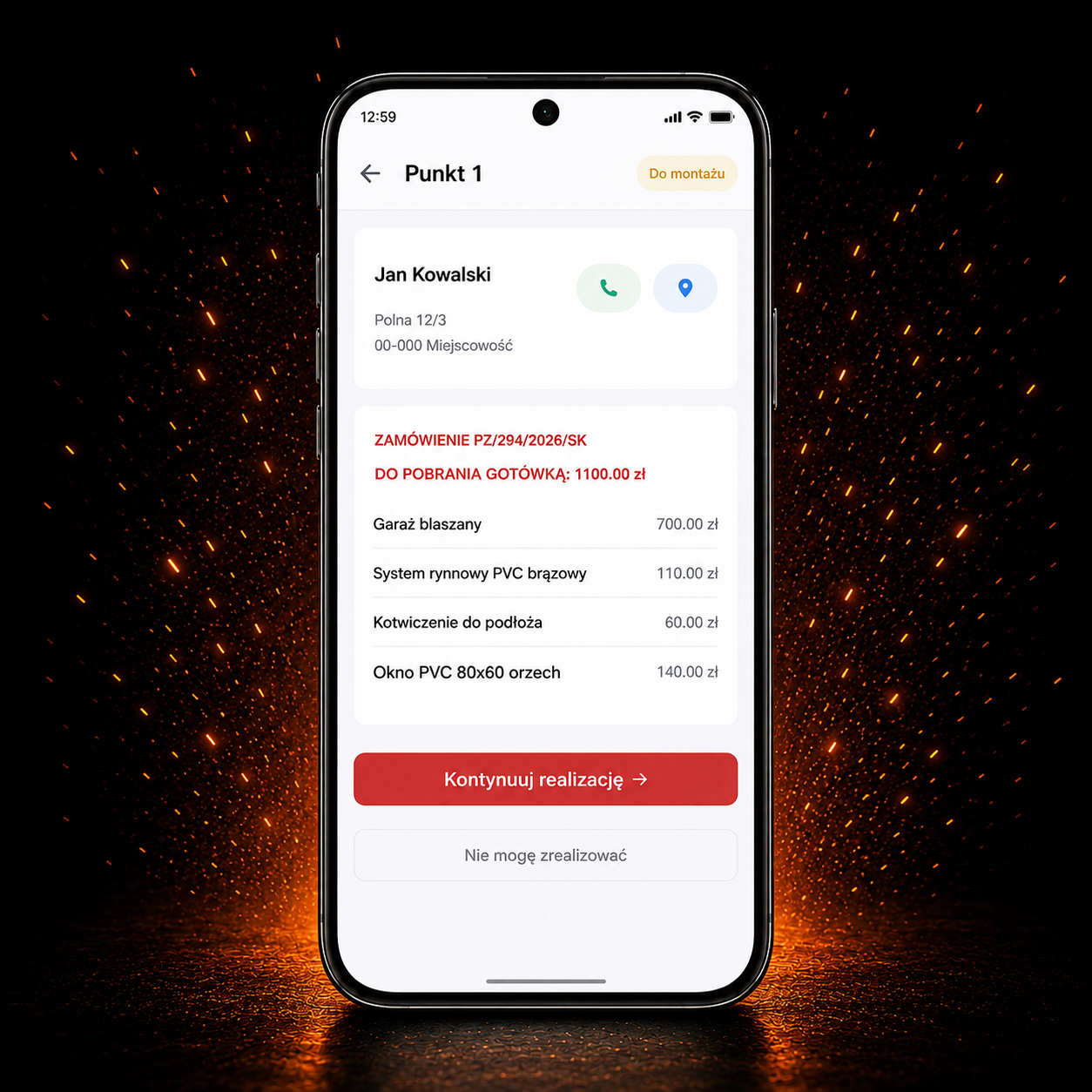 App screenshot